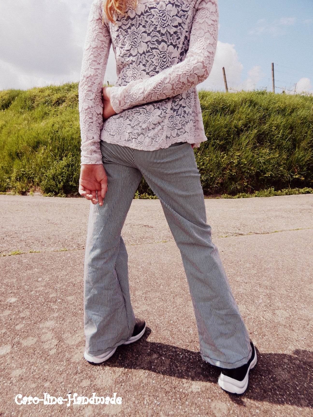 Schnittmuster Annegrete Hose Gr. 104 - 158 - Sewando