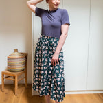 Kids Ava Skirt Ladies sizes 34 - 52 and Kids sizes 74/80 - 158/164 sewing pattern and instructions - Sewando