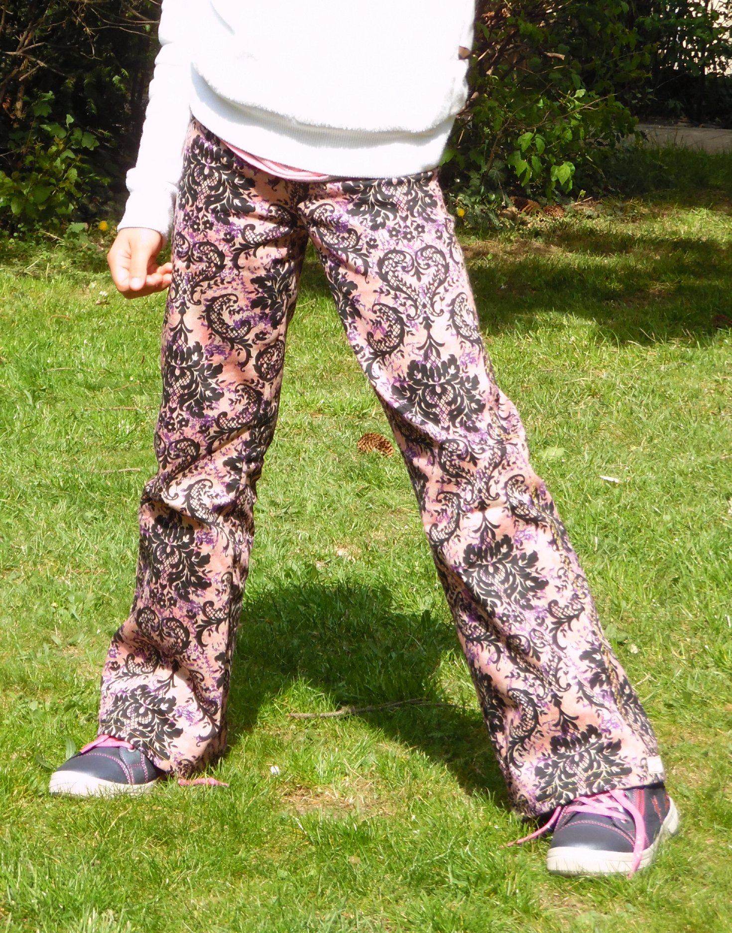 Schnittmuster Annegrete Hose Gr. 104 - 158 - Sewando