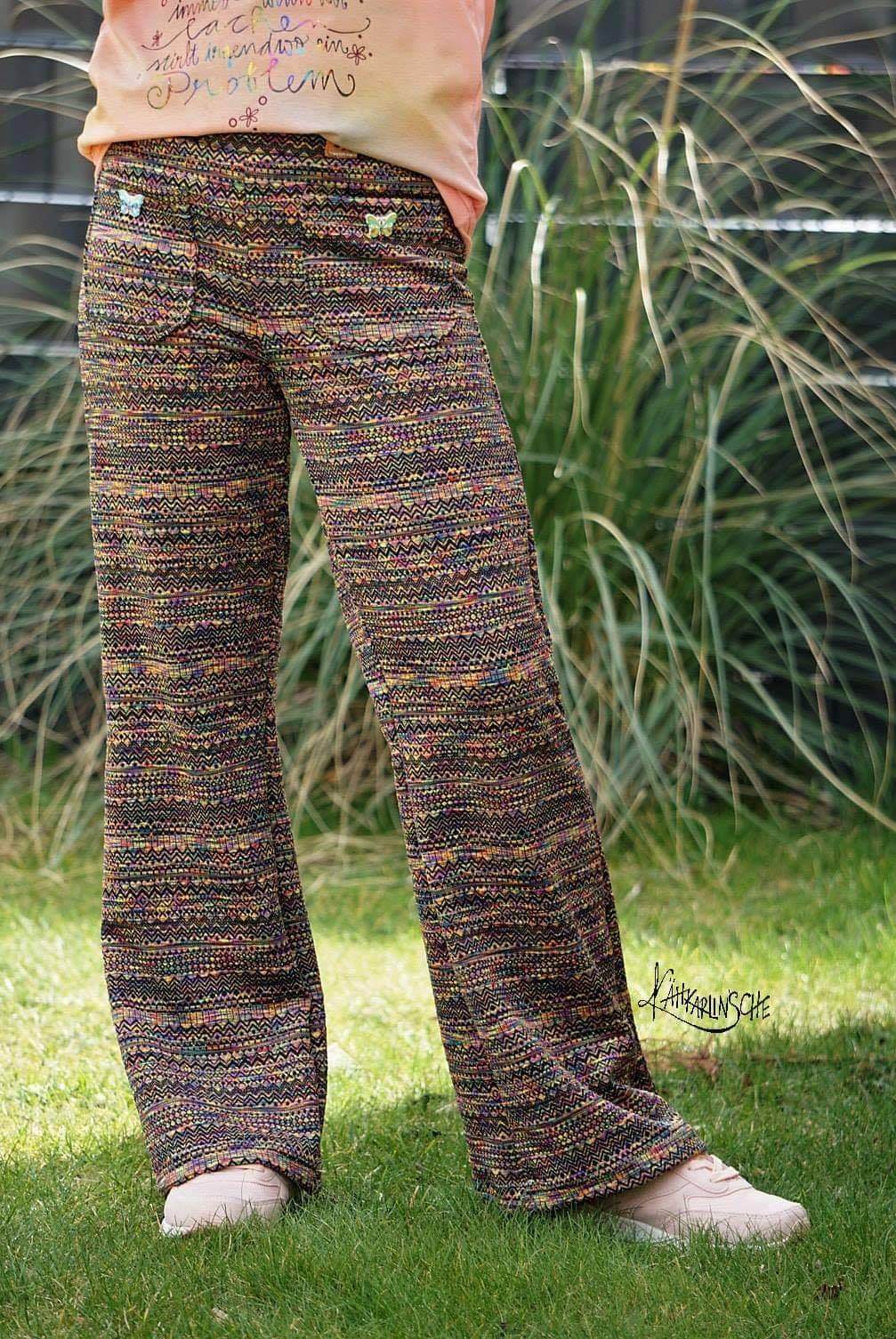 Schnittmuster Annegrete Hose Gr. 104 - 158 - Sewando