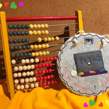 Stickdatei - Drehkalender "Einschulung"