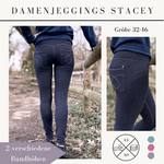 Schnittmuster Jeggings Stacey für Damen Gr. 32-46 - Sewando