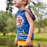Schnittmuster Sportytop Gr. 74 bis 152 - Sewando