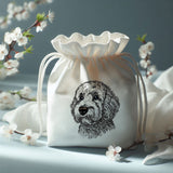 Stickdatei Golden Doodle "Chooper"- realistisch - FÜR HELLE STOFFE