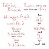 Digiset Magnolie Plotten, Sublimation, Drucken - Sewando