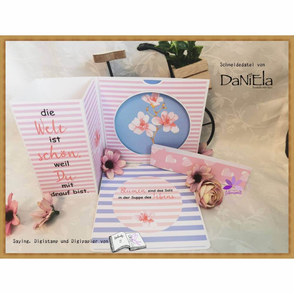 Digiset Magnolie Plotten, Sublimation, Drucken - Sewando