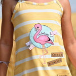 Stickdatei Frieda und Fred Flamingo - Kombipaket - Sewando