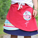Stickdatei Frieda und Fred Flamingo - Kombipaket - Sewando