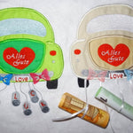 Hochzeitsauto Stickdatei Hochzeit - Sewando