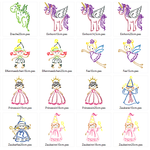 Märchenland Stickdatei - Sewando