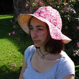 Schnittmmuster Wendehut Mathilda Gr . 42 - 60 Sommerhut Sonnenschutz - Sewando