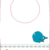 Stickdatei - Wal Kissen und Laetzchen SET ITH - Sewando