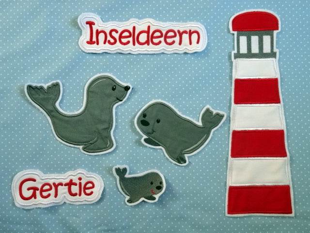 Leuchtturm Stickdatei - Sewando