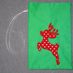 Hirsch Reh Weihnachten Stickdatei inkl. Säckchen Dateien - Sewando