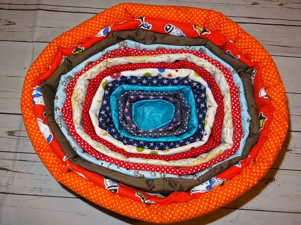 Schnittmuster Utensilo von 6-30cm Korb Körbchen Nähanleitung - Sewando