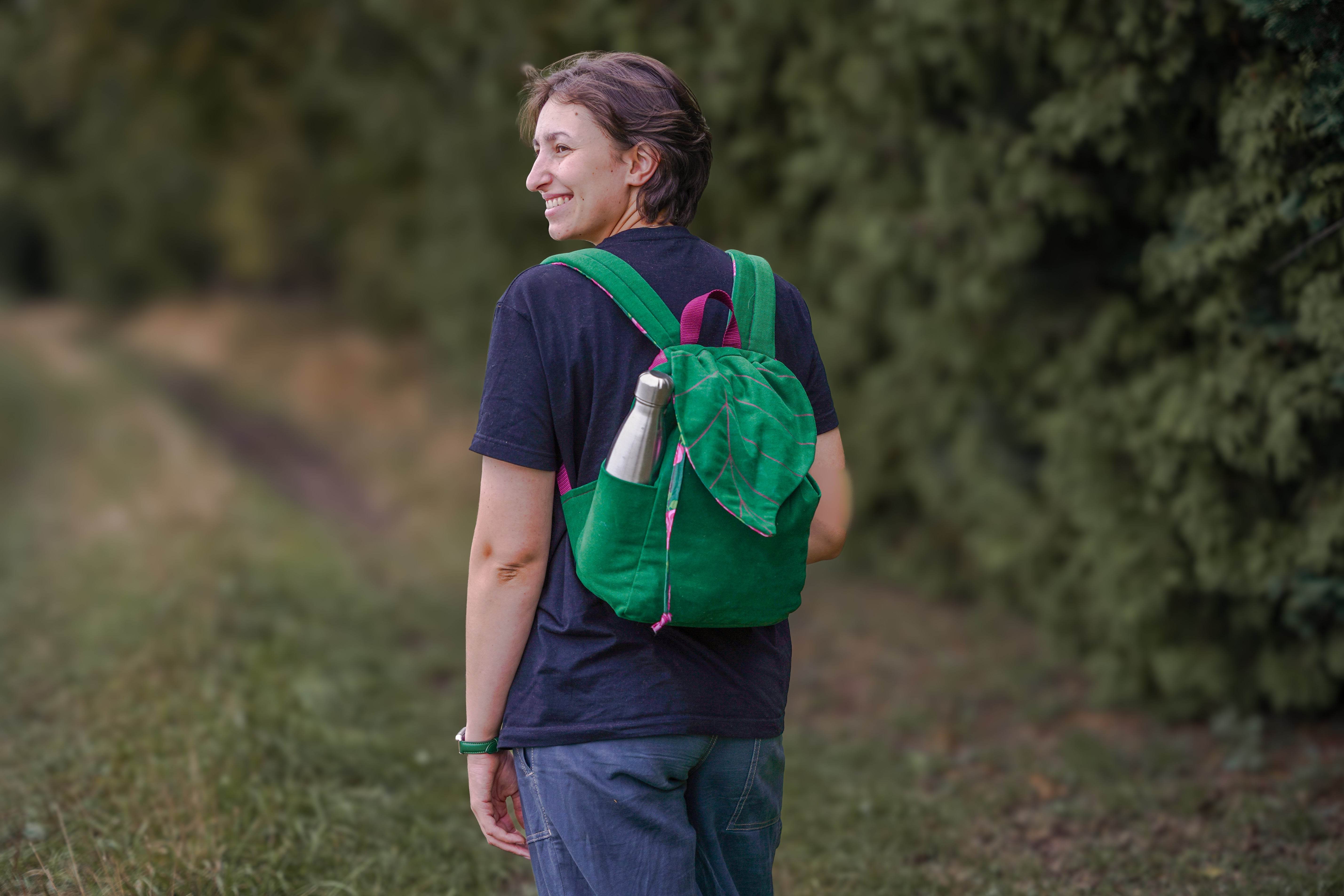 E-Book - Blatt - Rucksack in 4 Größen Schnittmuster - Sewando