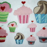 Muffin Kuchen Stickdatei - Sewando