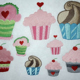 Muffin Kuchen Stickdatei - Sewando