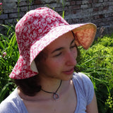 Schnittmmuster Wendehut Mathilda Gr . 42 - 60 Sommerhut Sonnenschutz - Sewando