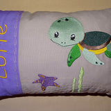 Stickdatei - Schildkroete Kissen und Laetzchen SET ITH - Sewando