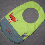 Stickdatei - Fuchs mit Hase Kissen und Laetzchen SET ITH - Sewando