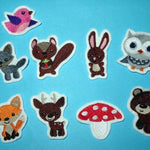 Stickdatei kleine Waldtiere bis 10 cm - Sewando