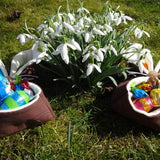Eierkoerbchen Osterkoerbchen Hase nähen - Sewando