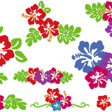 Hibiskus Stickdatei - Sewando