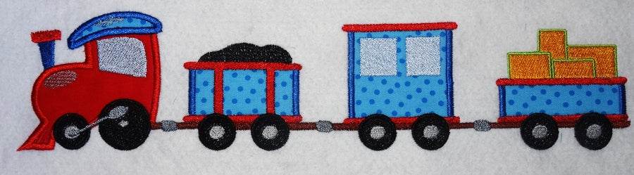 Lok Eisenbahn Stickdatei Zug - Sewando