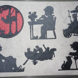 Nostalgie Kinder Silhouette Stickdatei Vol.2 - Sewando