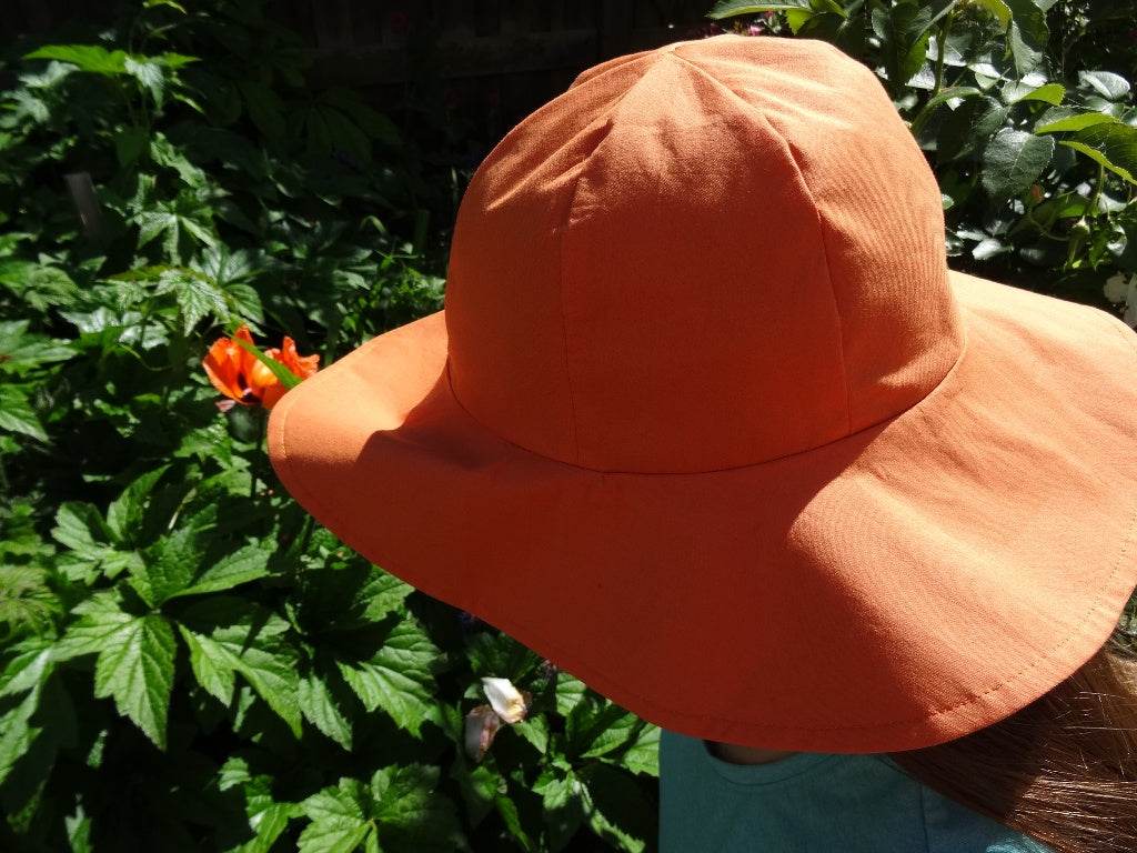 Schnittmmuster Wendehut Mathilda Gr . 42 - 60 Sommerhut Sonnenschutz - Sewando