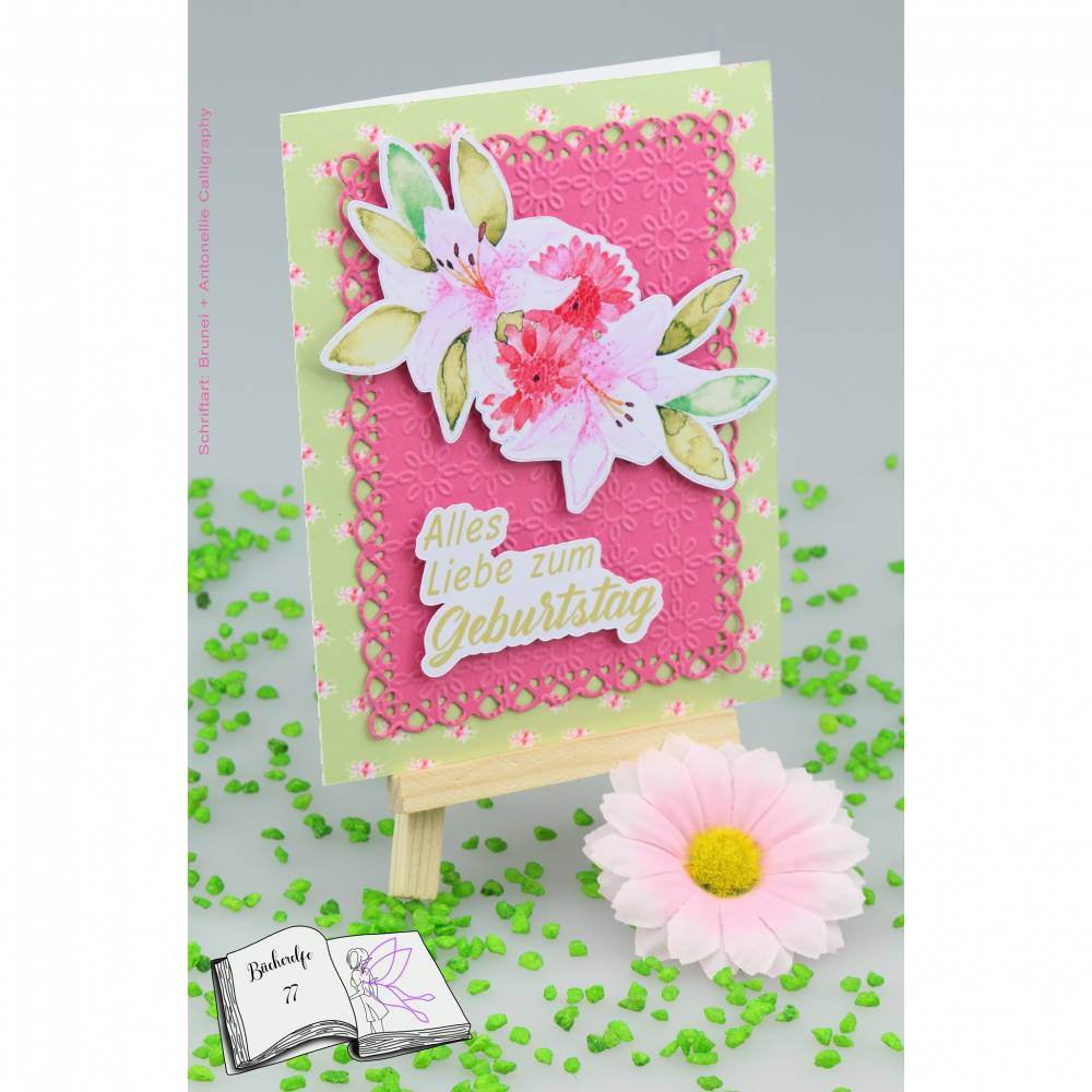 Digiset Lilien Plotten, Sublimation - Sewando