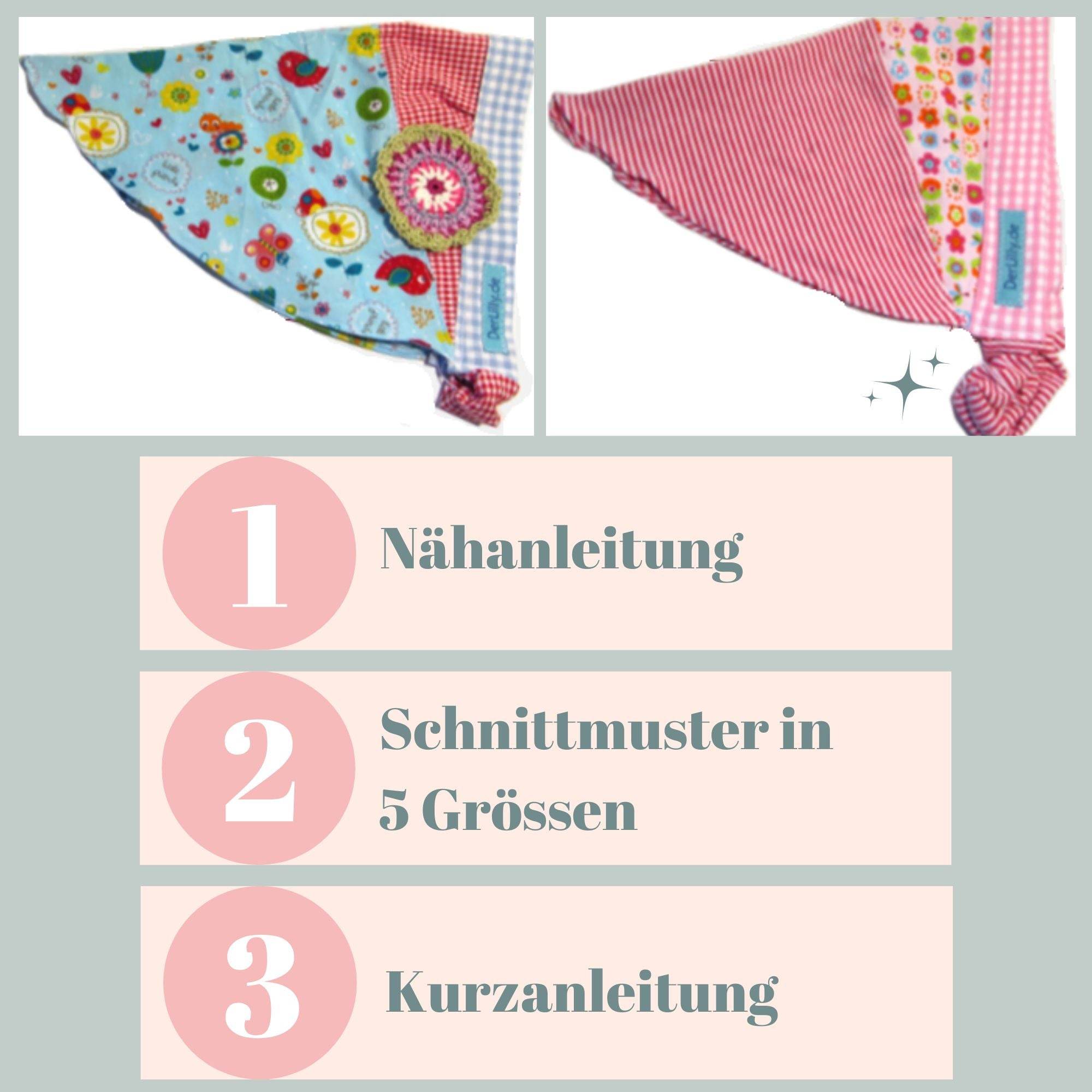 Nähanleitung Kopftuch Sunny - Sewando