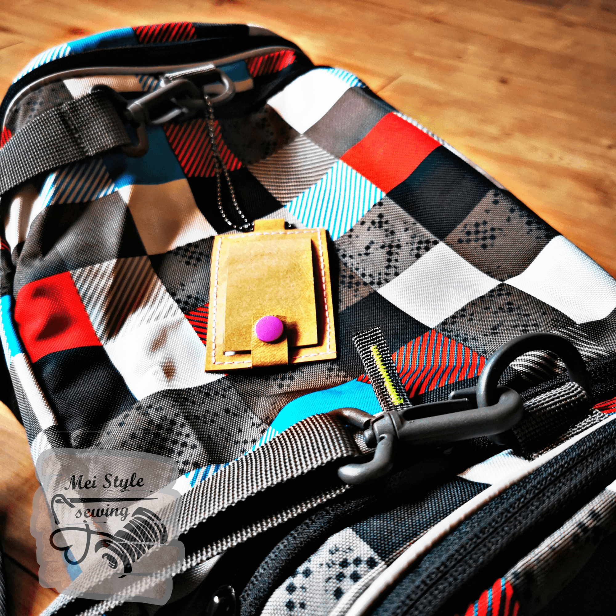 Schnittmuster und Plotterdatei Kofferanhänger BeiPACKzettel - Sewando