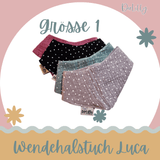 Nähanleitung Wendehalstuch Luca - Sewando