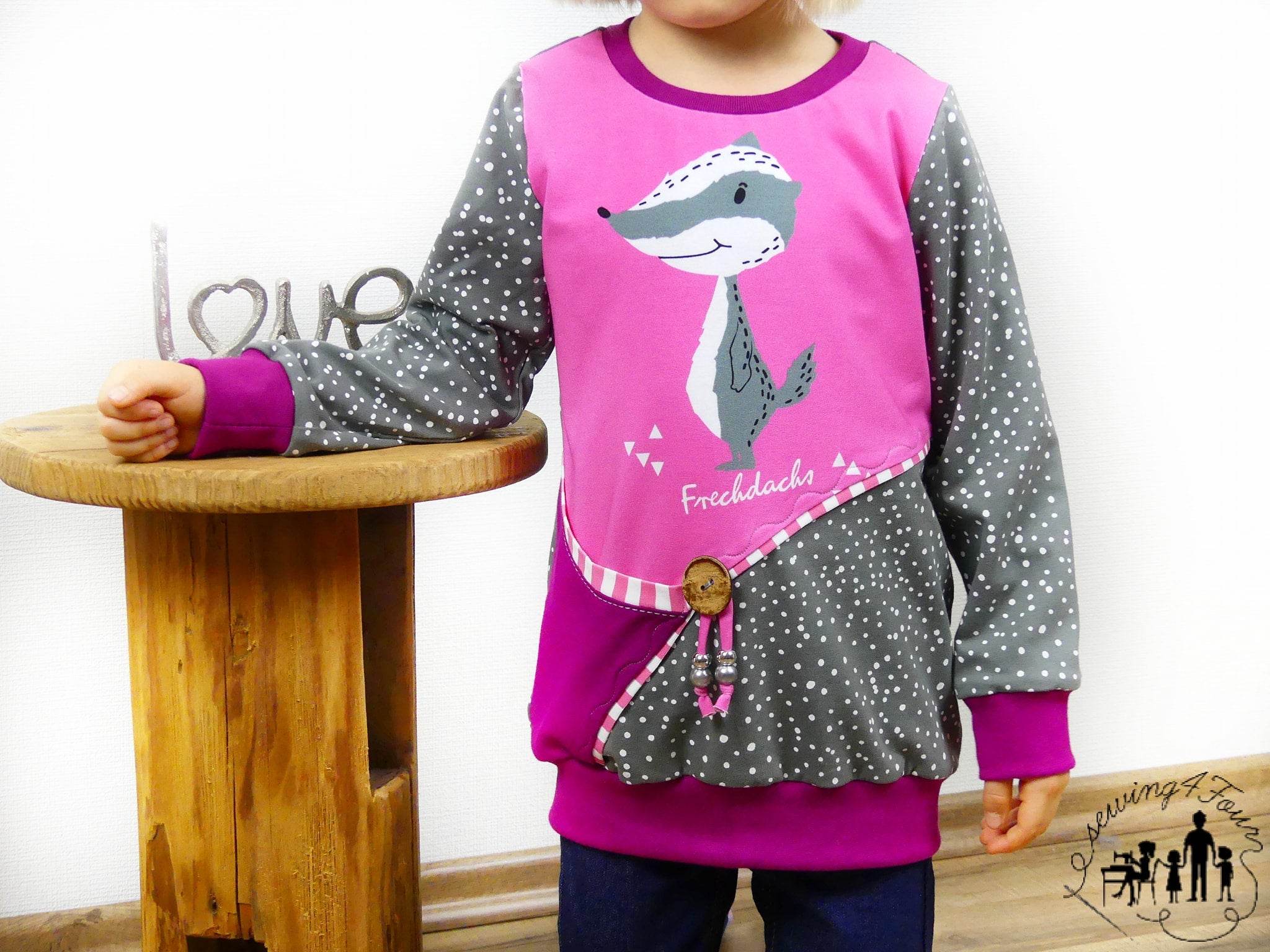 Schnittmuster Wavelove Shirt Gr. 74 bis 152 - Sewando