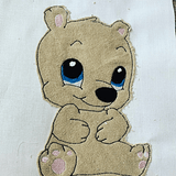 Stickdatei Doodle 2 Teddy Bär Applikation Set 733 - Sewando
