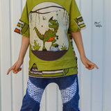 Schnittmuster Shirt AlldayDude Gr. 80 bis 152 - Sewando