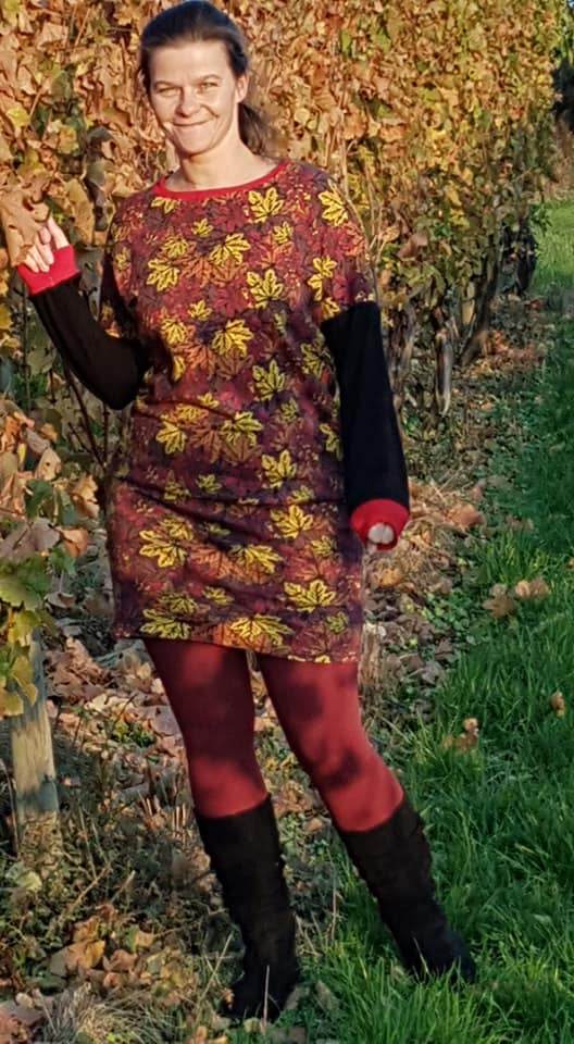 Schnittmuster TurnUp Kleid Gr. 32 - 48 - Sewando