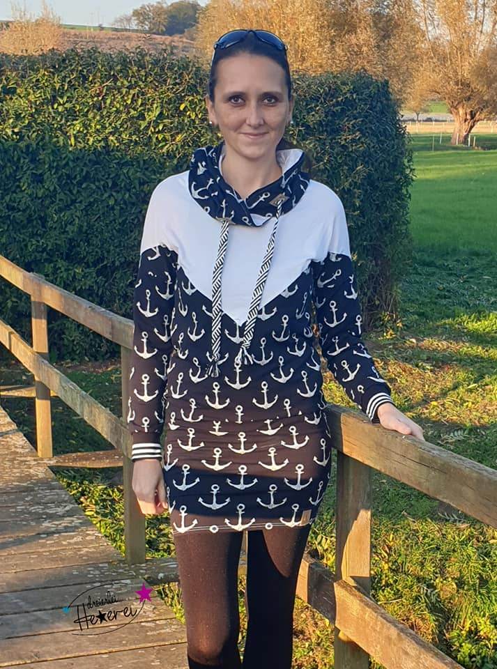 Schnittmuster TurnUp Kleid Gr. 32 - 48 - Sewando