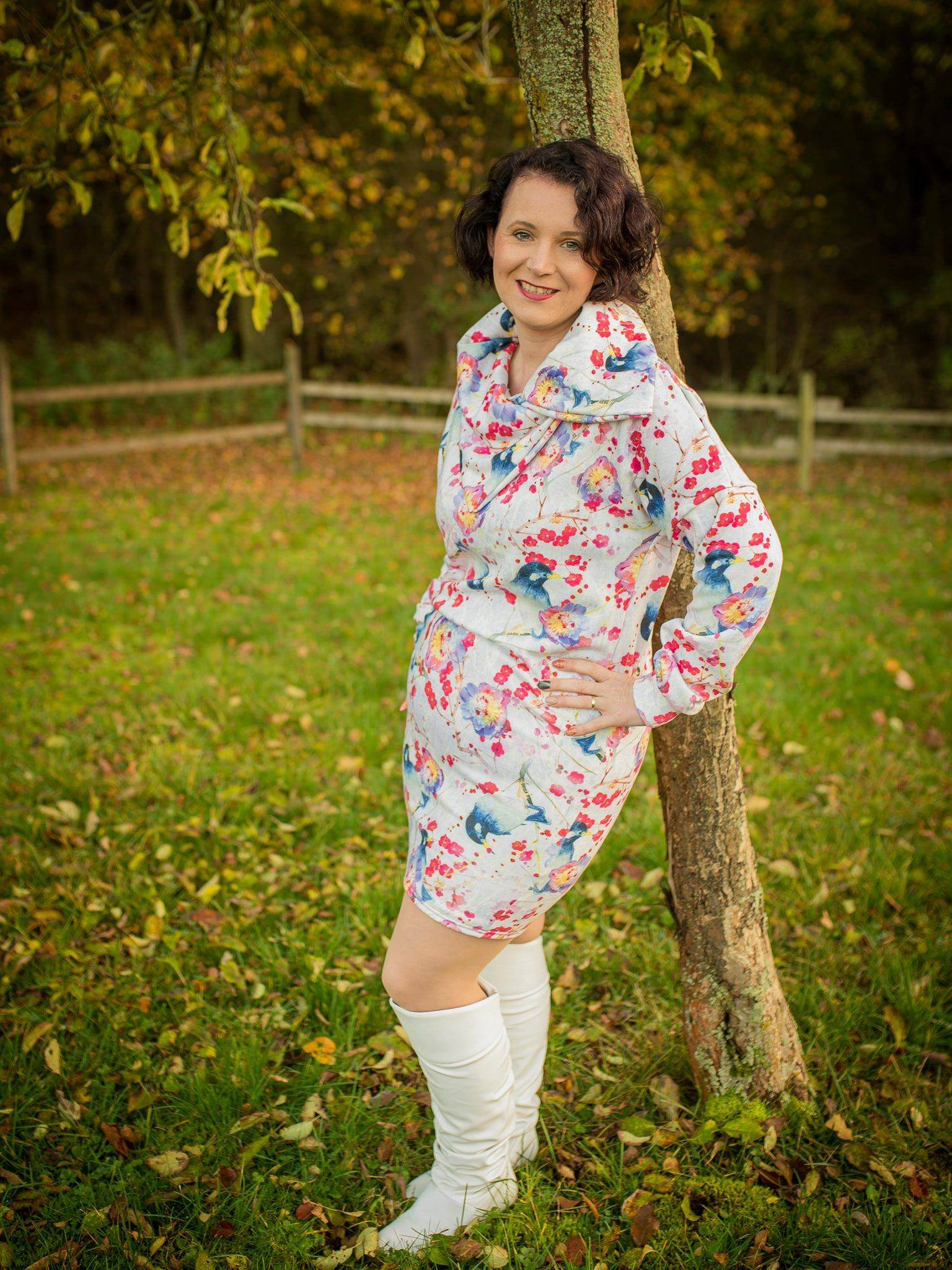 Schnittmuster TurnUp Kleid Gr. 32 - 48 - Sewando