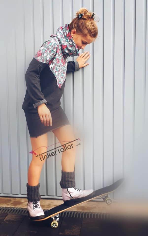 Schnittmuster TurnUp Kleid Gr. 32 - 48 - Sewando