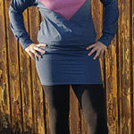 Schnittmuster TurnUp Kleid Gr. 32 - 48 - Sewando