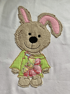 Stickdatei Doodle Hase Applikation Hase Bunny Set 794 - Sewando