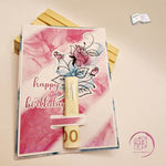 Mini Digiset Aquarell Rose Plotten, Sublimation, Drucken, Digistamp, - Sewando