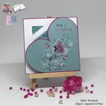 Mini Digiset Aquarell Rose Plotten, Sublimation, Drucken, Digistamp, - Sewando