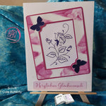 Mini Digiset Aquarell Rose Plotten, Sublimation, Drucken, Digistamp, - Sewando