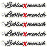 Stickdatei - Anhänger LieblinXmensch - Sewando