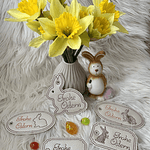Stickdatei Ostern Geschenkanhänger Set 816 - Sewando