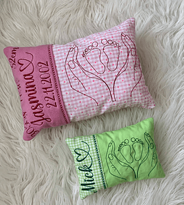 Stickdatei Babyfüsse mit Hände Set 831 - Sewando